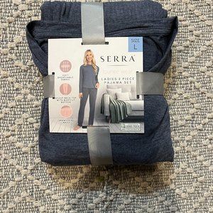 Unopened Matching Pajama Set Heather Navy Blue